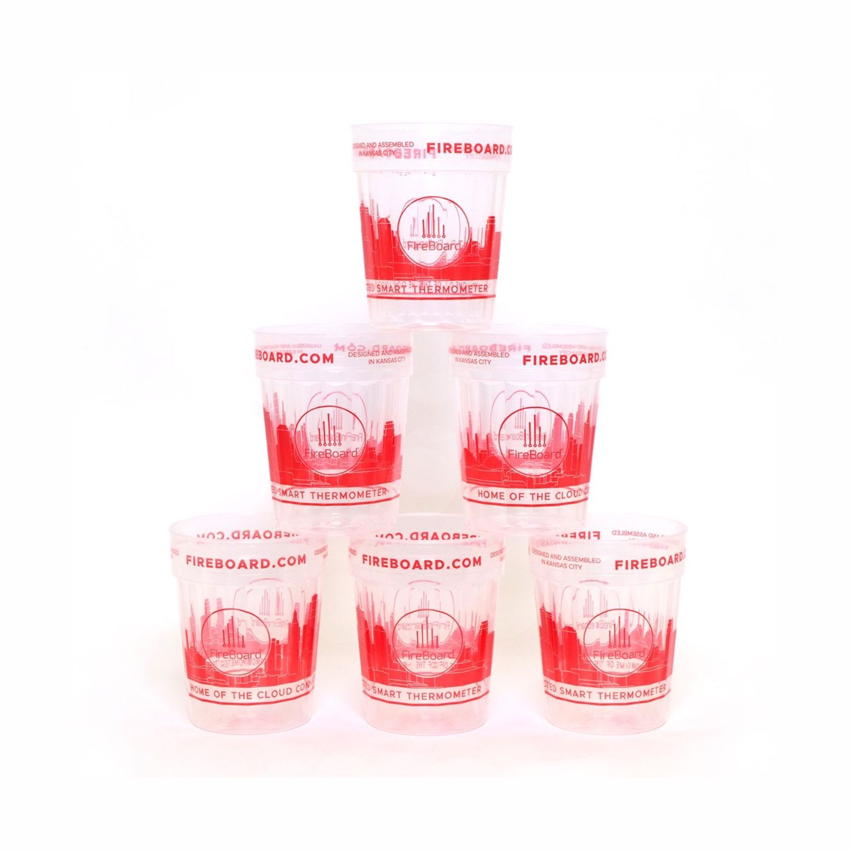 FireBoard 6-Pack (Beer) Cups