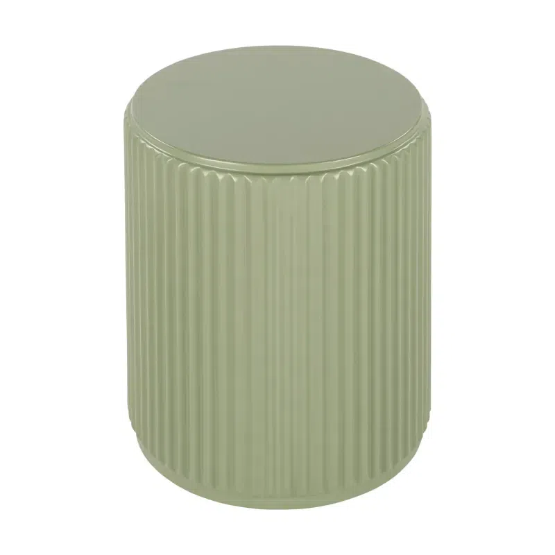 Nova Outdoor Side Table - Green Concrete
