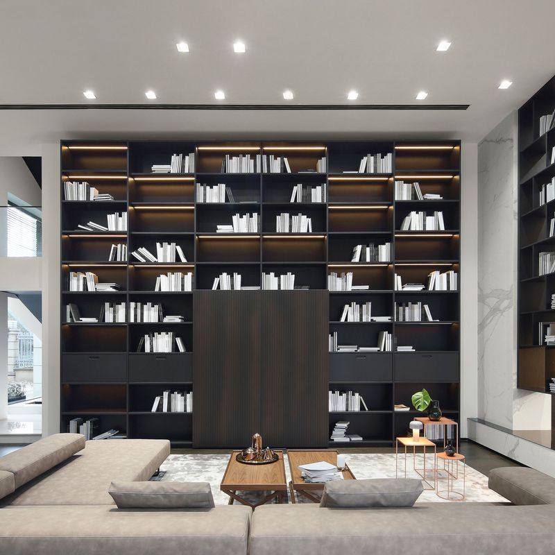 Cinetto Invisible Sliding System with Invisible Rails