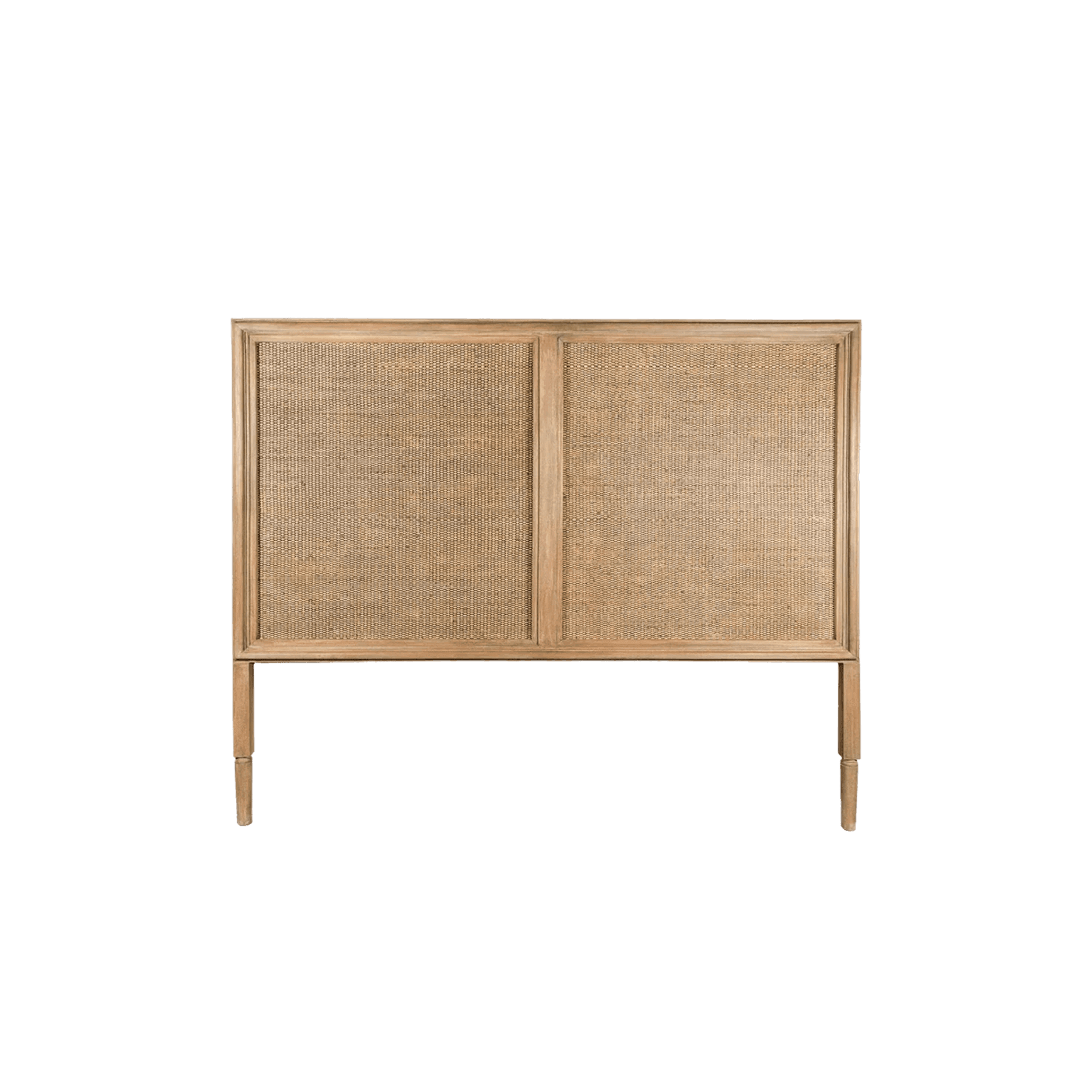 Ava Rattan Bedhead - Natural