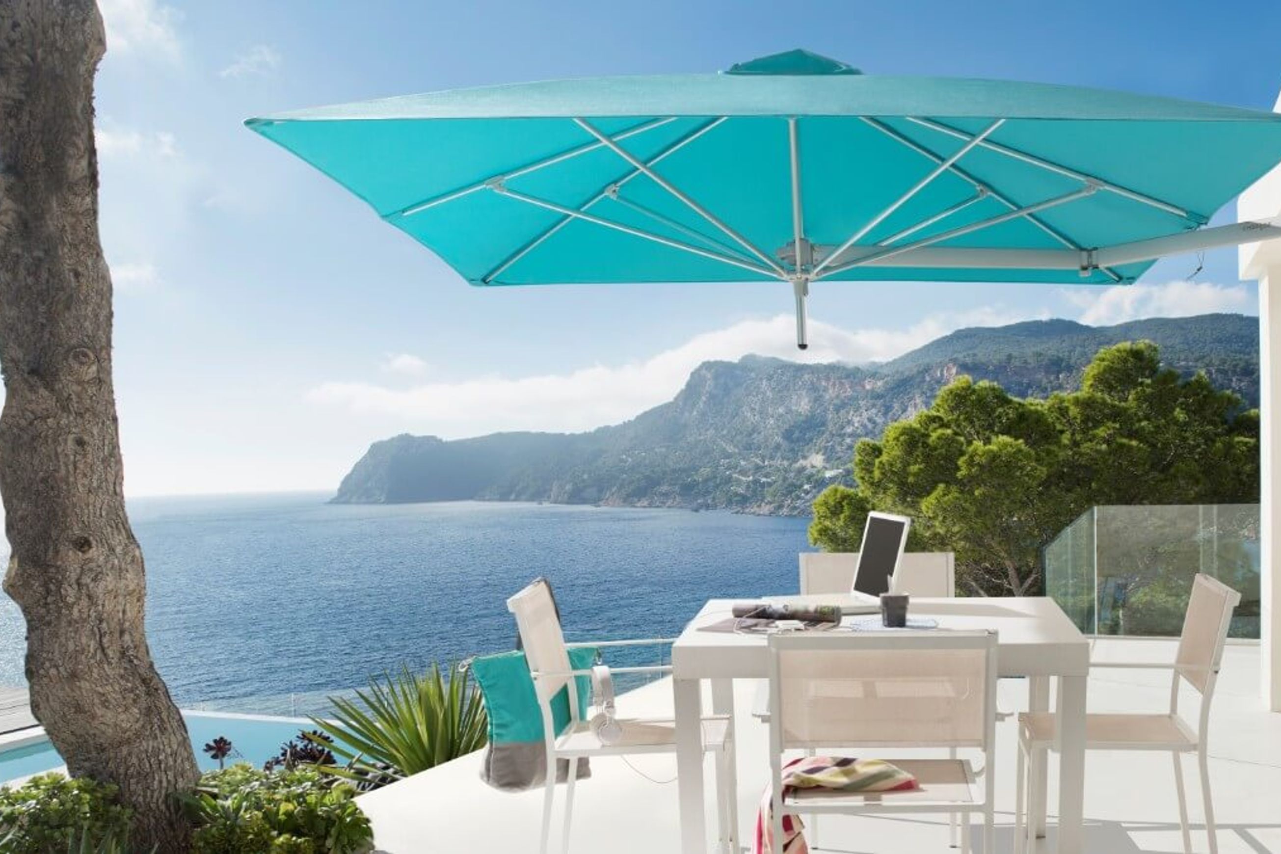 Umbrosa Paraflex Wallmounted Umbrella