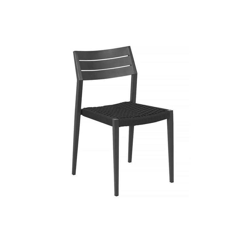 Passerine 2.0 Aluminium and Rope Outdoor Dining Chair