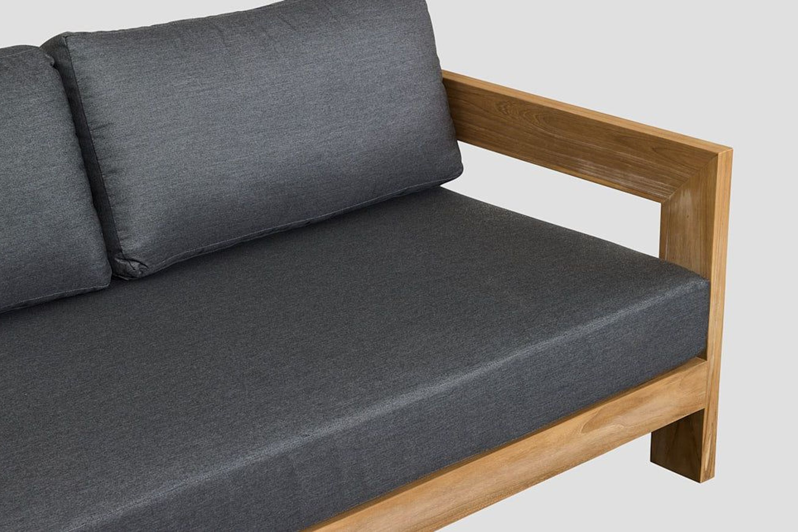 Pauanui Teak Double Right Arm Section
