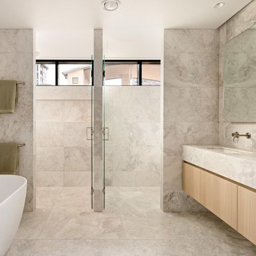 12mm Pearl Grey Tiles - Honed  - Select Grade