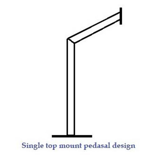 Aluminium Gooseneck Pole (Truck & Car)