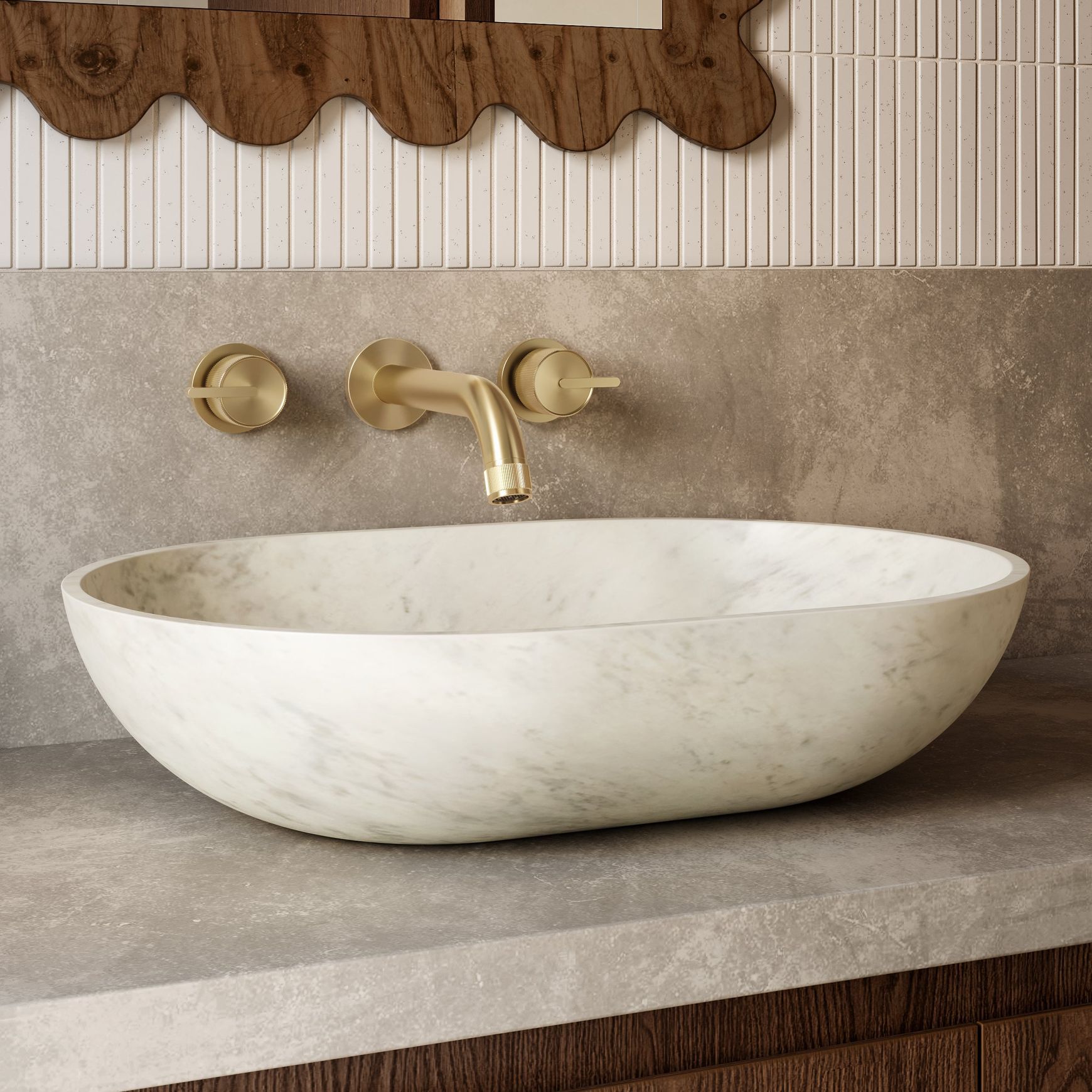 Pedra Oval Basin Sink
