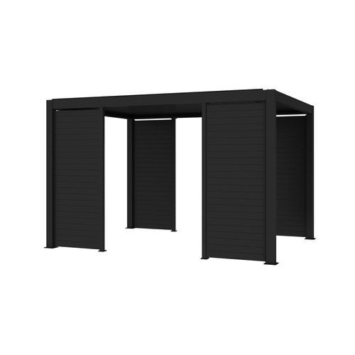 Tasman Freestanding Pergola Tongue and Groove Privacy Screen