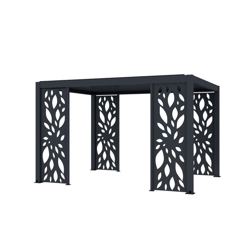 Waihi&Hahei Pergola Patterned Privacy Panel