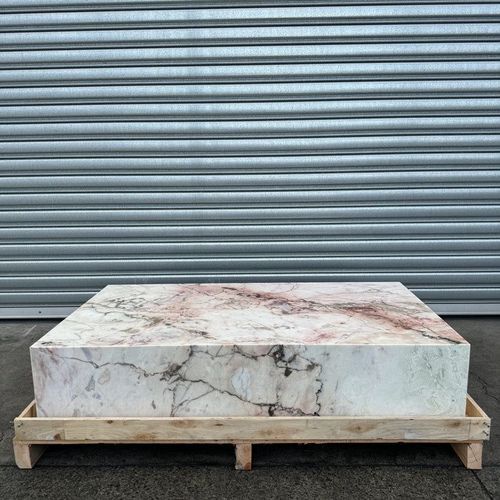 Block Coffee Table - Cherry Blossom | Natural Stone Co.