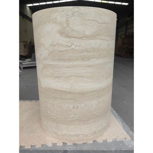Court Dining Table - Italian Super White Travertine | Natural Stone Co.