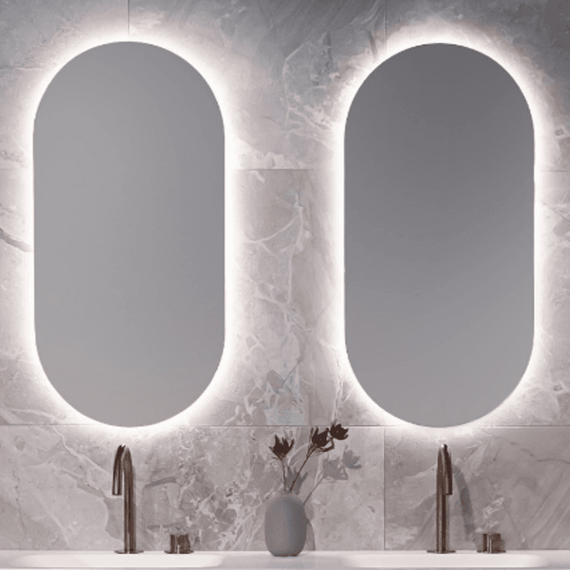 Nova Oval - LED Backlit Mirror