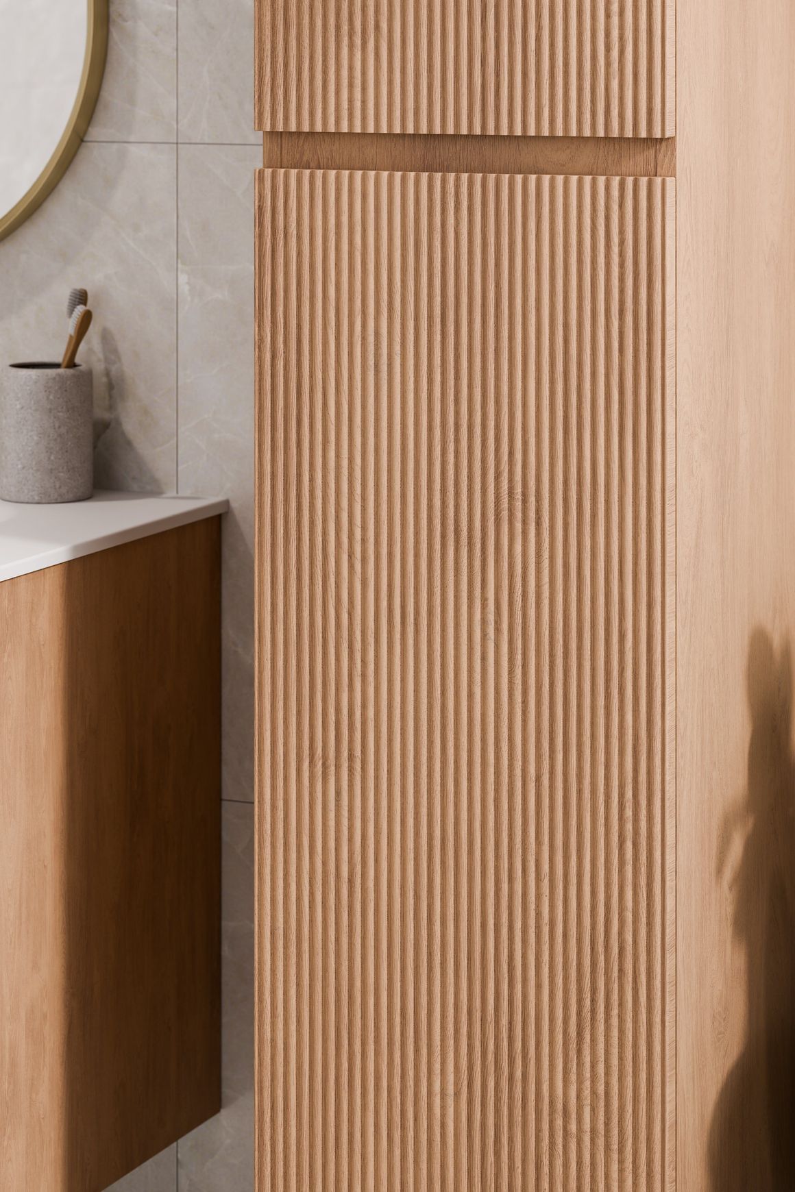 Lineare Pillar Tower Cabinet