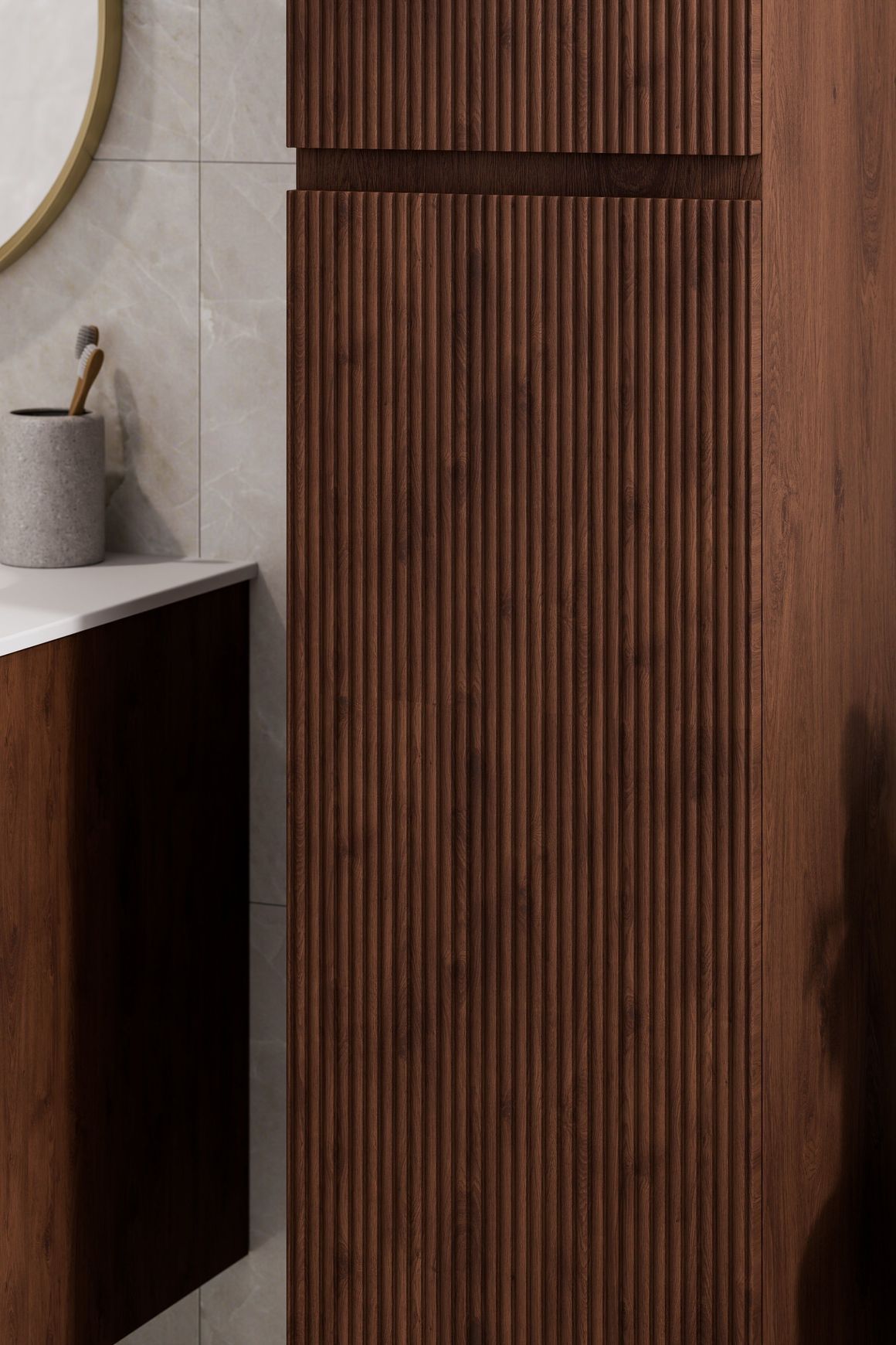 Lineare Pillar Tower Cabinet