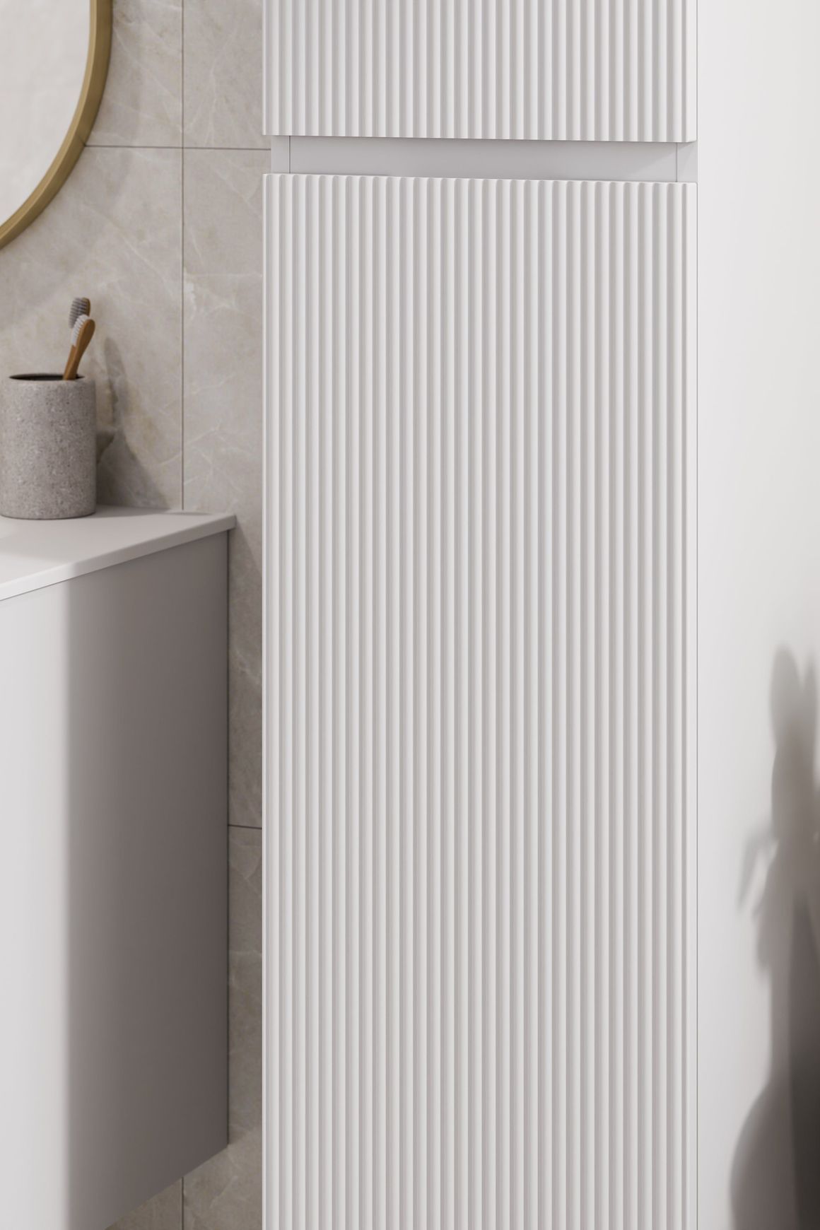 Lineare Pillar Tower Cabinet