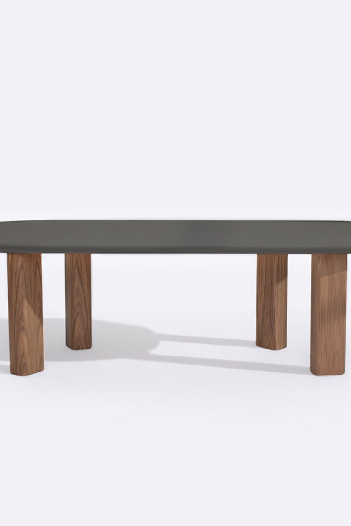 Pillar Dining Table | Charcoal