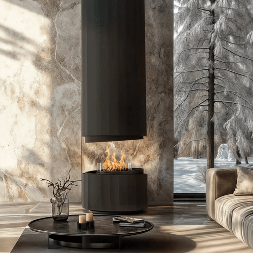 Pillar Suspended Fire