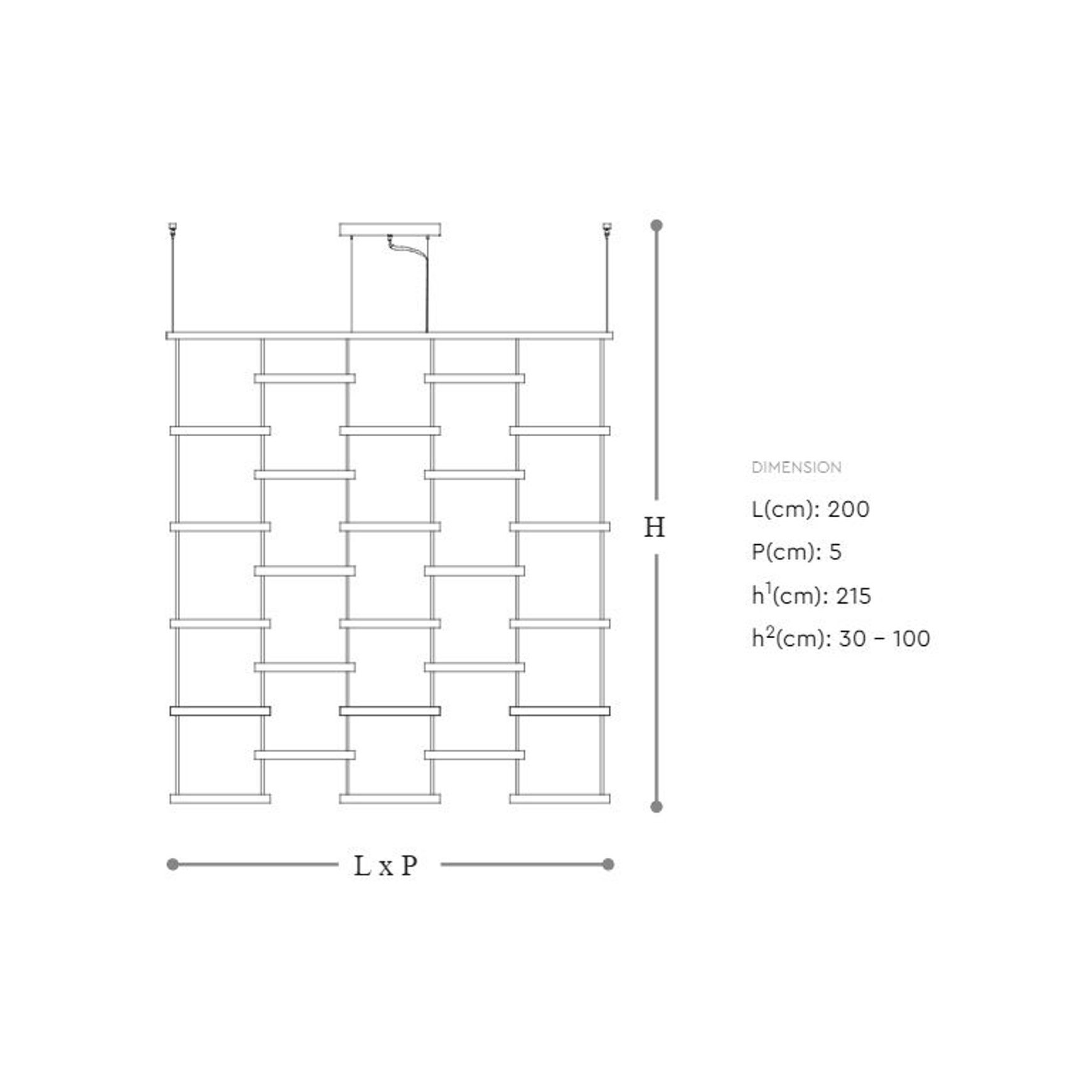 Piola Light-Wall Pendant dimensions