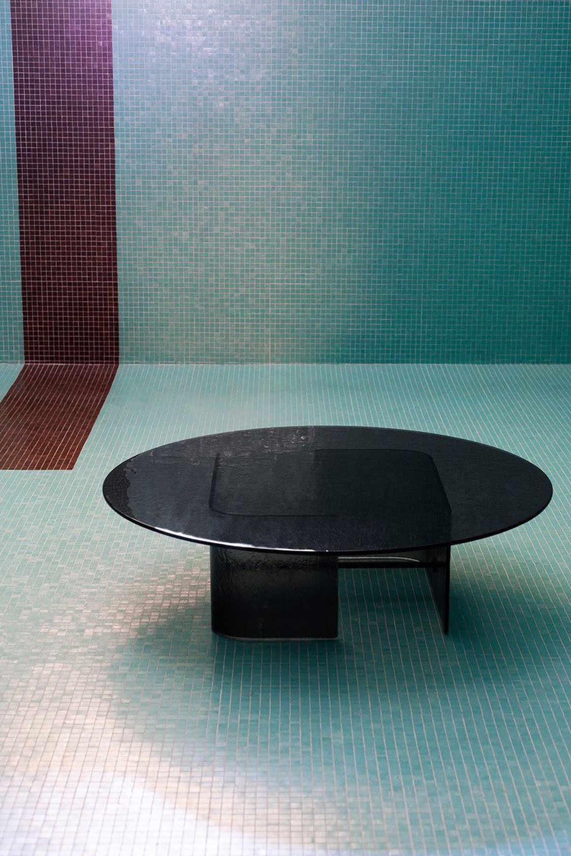 Double L Glaze Coffee Tables (Outdoor)