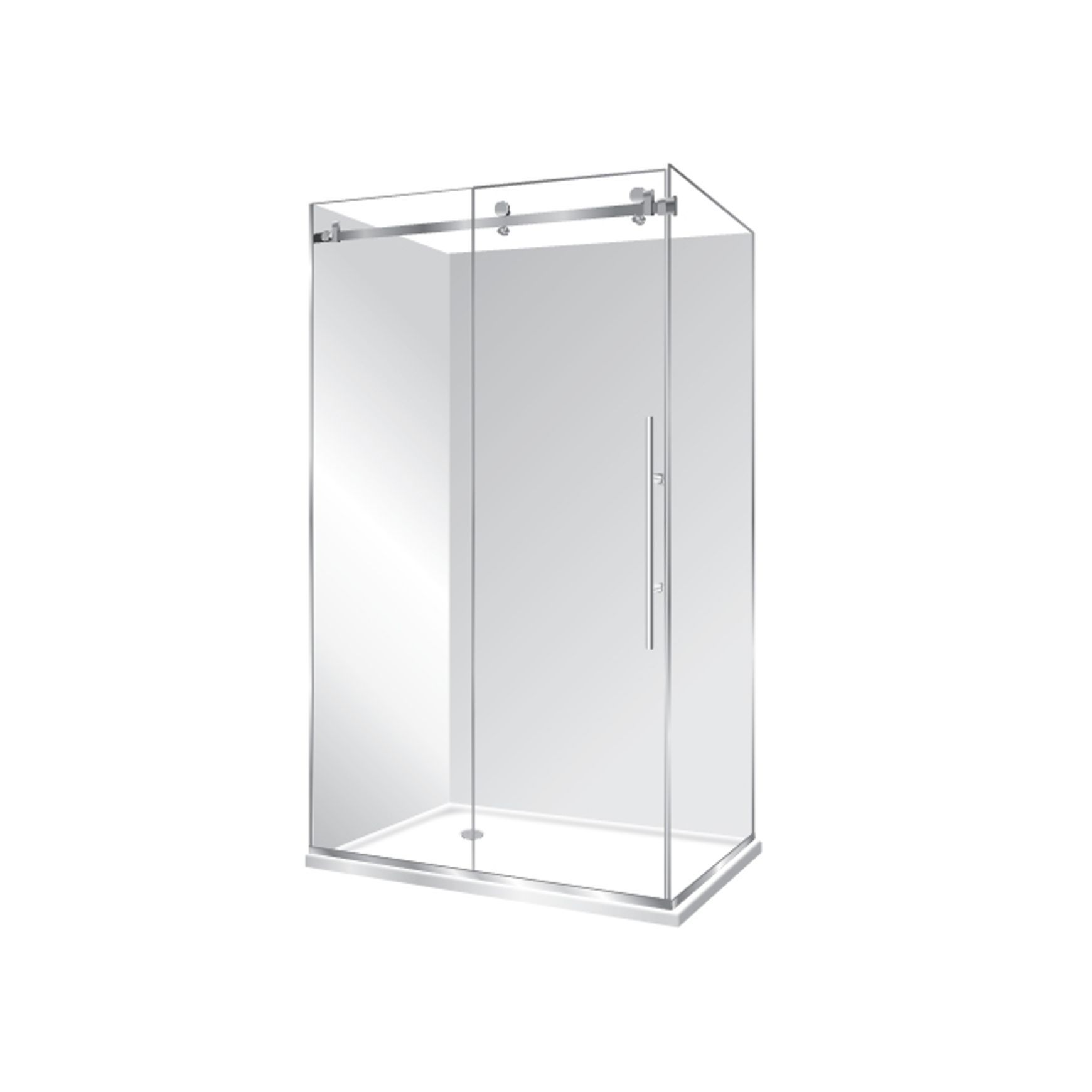 Premier Frameless 2 Sided Sliding Door Shower 1200×900