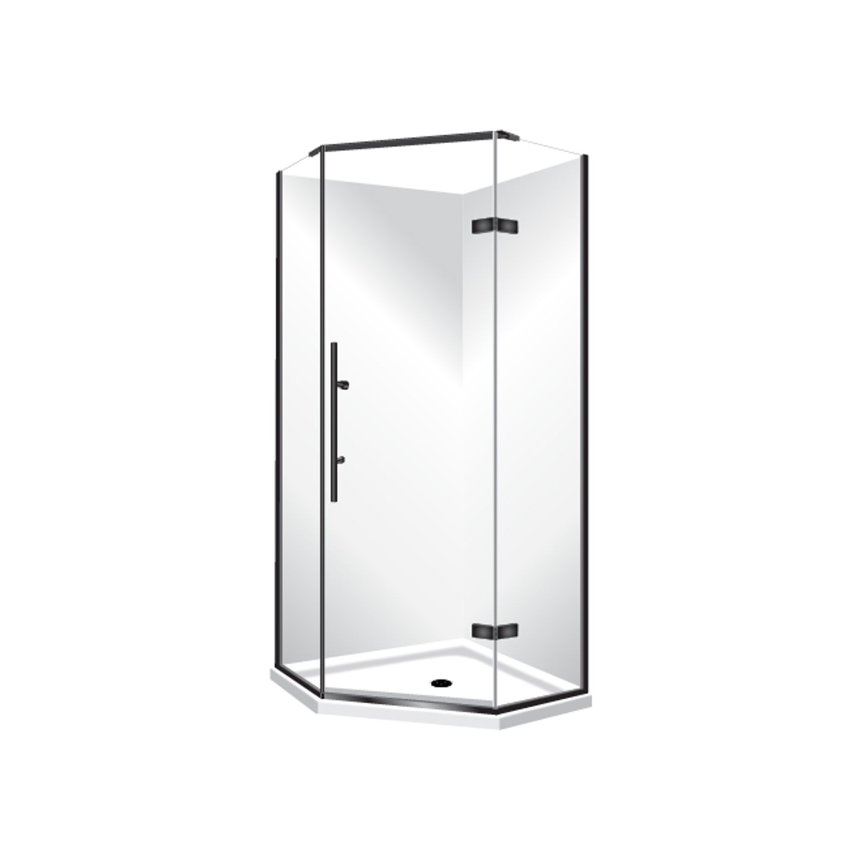 Frameless Pivot Angle 1000