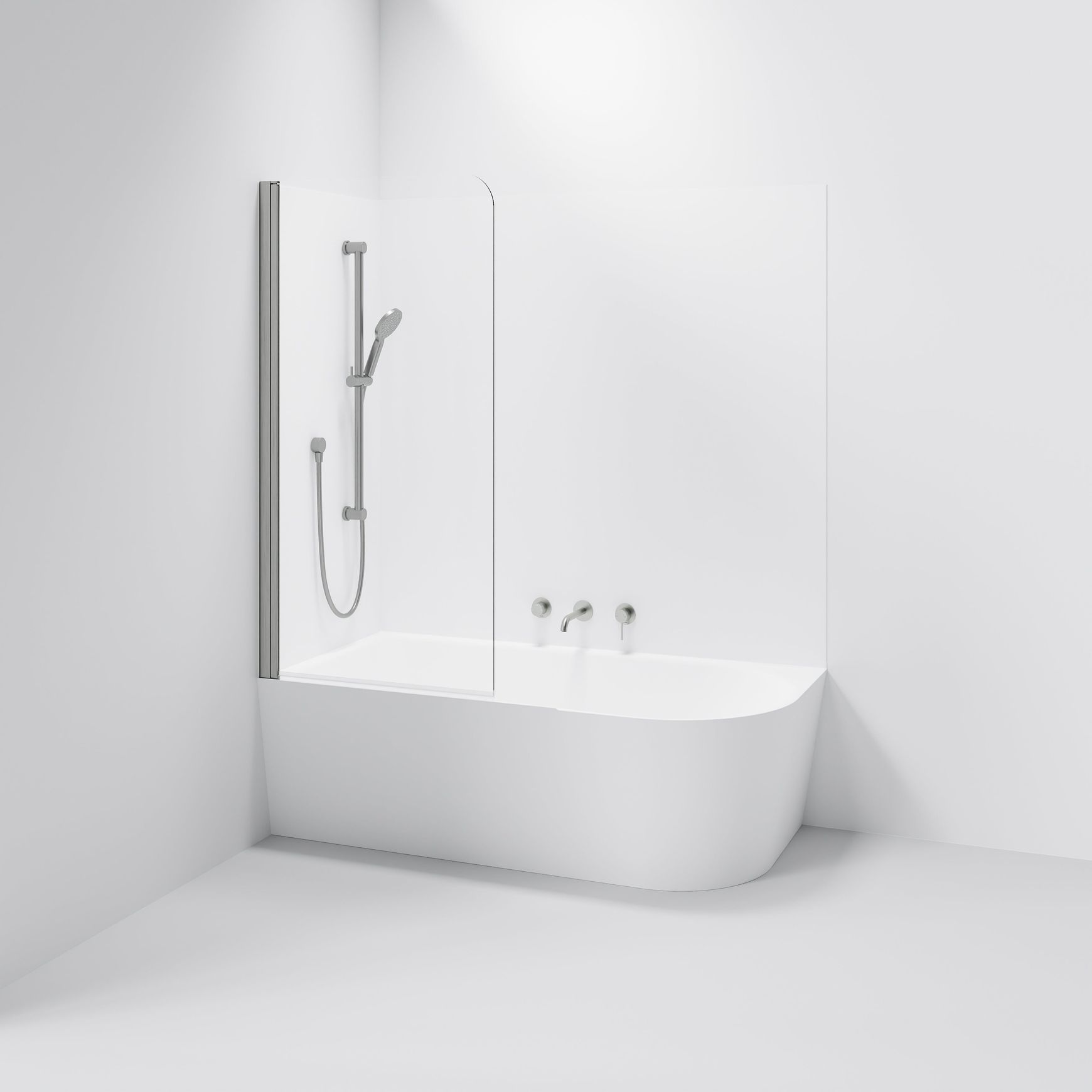 Premiere Single Bath Screen | 800mm