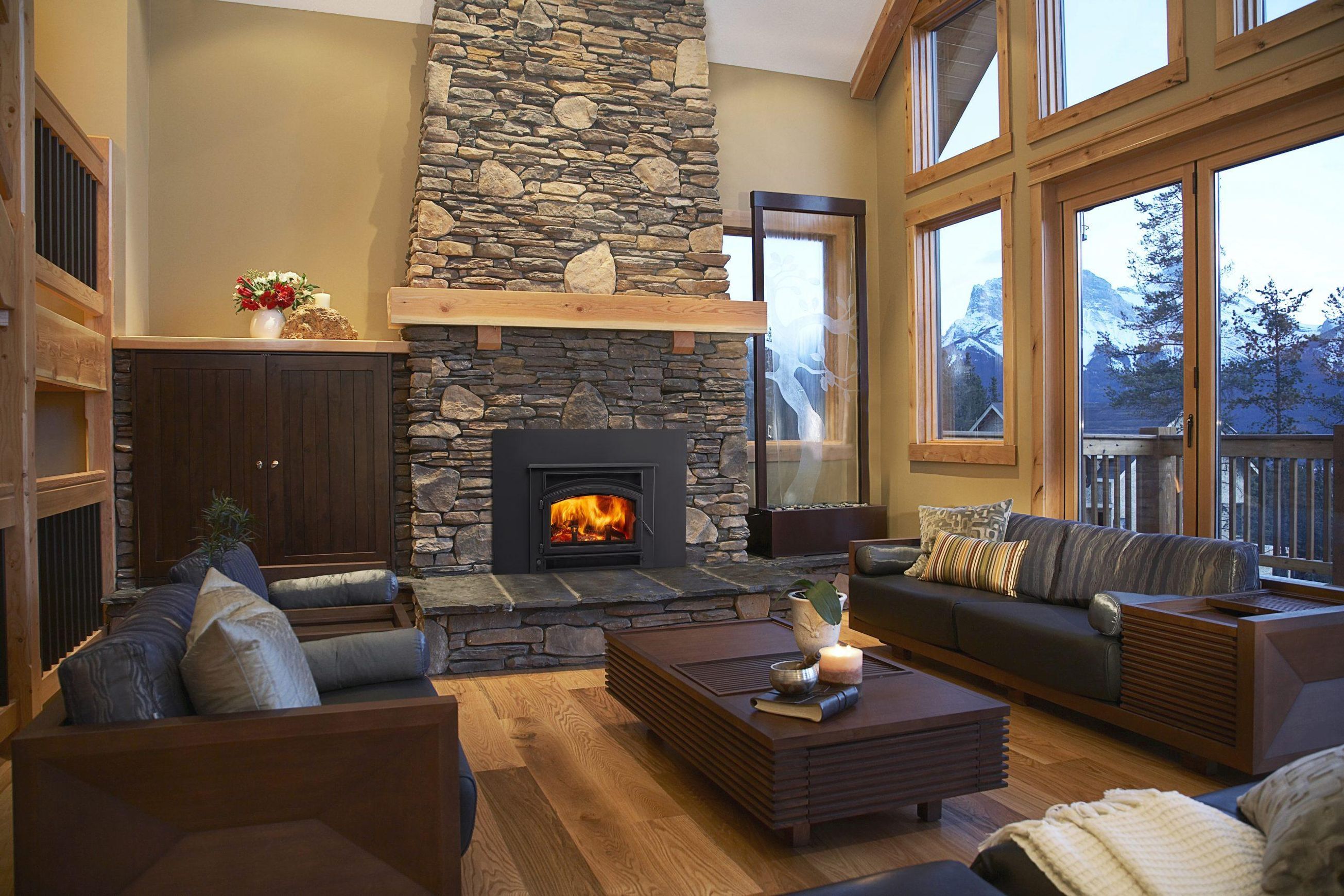 Quadrafire Expedition Inbuilt Wood Fireplace