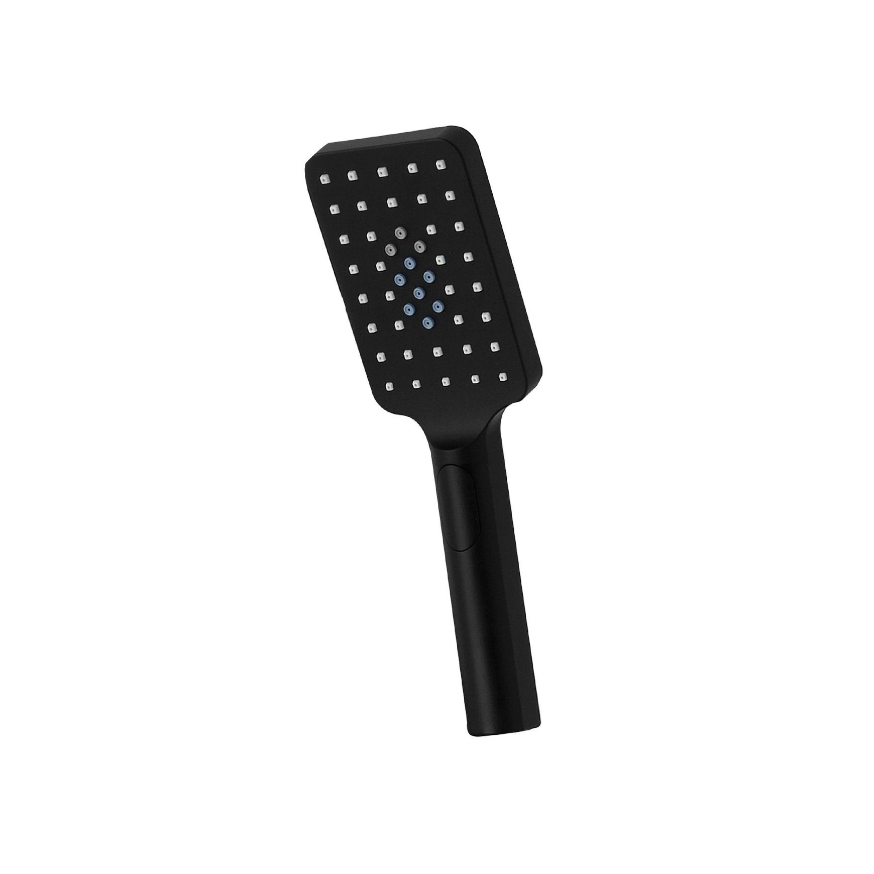 SQUARE OR ROUND REPLACEMENT SHOWER HAND PIECE - 5 COLOURS