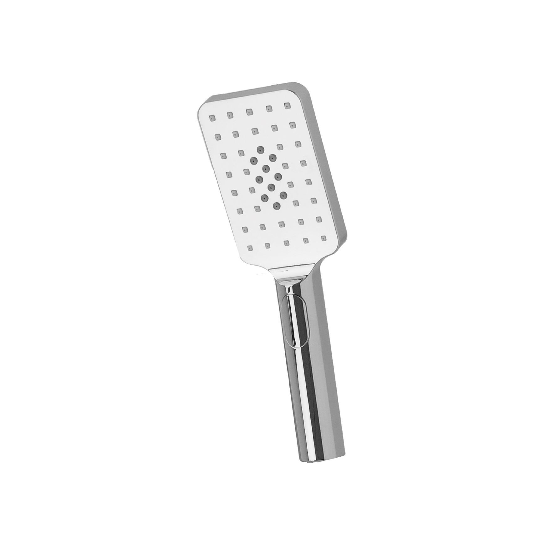 SQUARE OR ROUND REPLACEMENT SHOWER HAND PIECE - 5 COLOURS