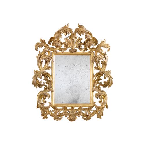 17th Century Tuscan Style Gilded Mirror