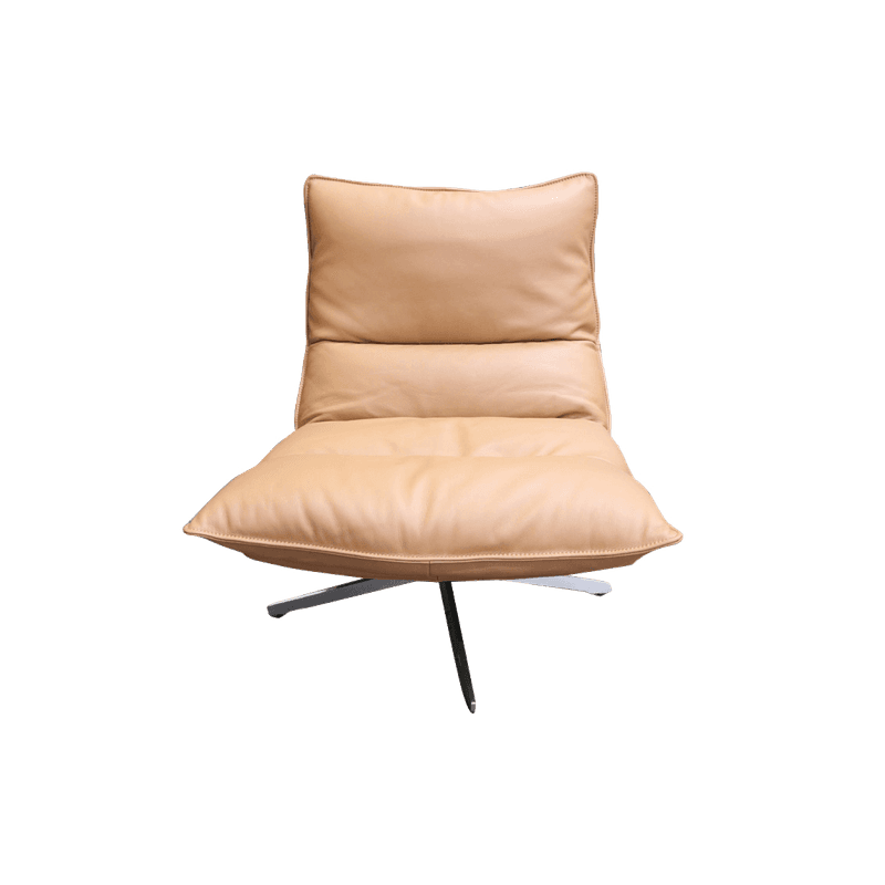 Staten Leather Swivel Chair