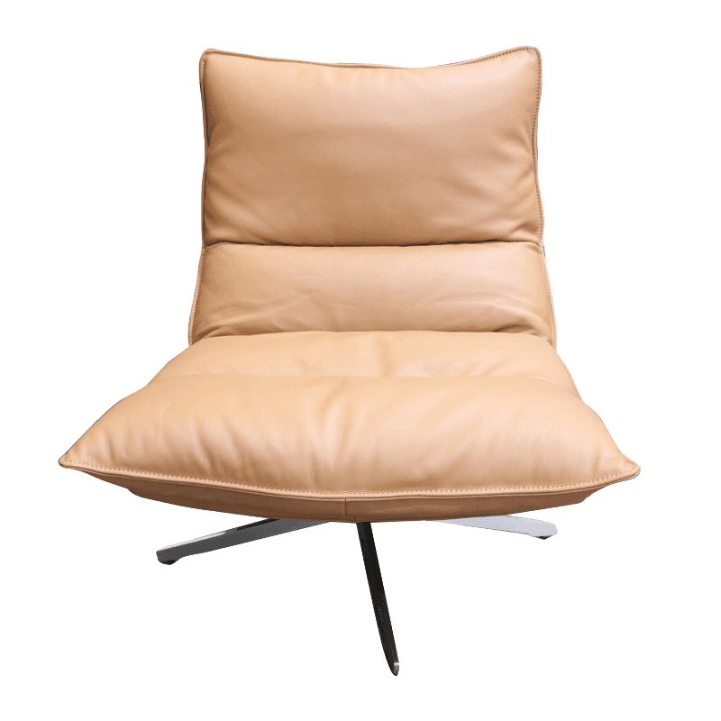 Staten Leather Swivel Chair