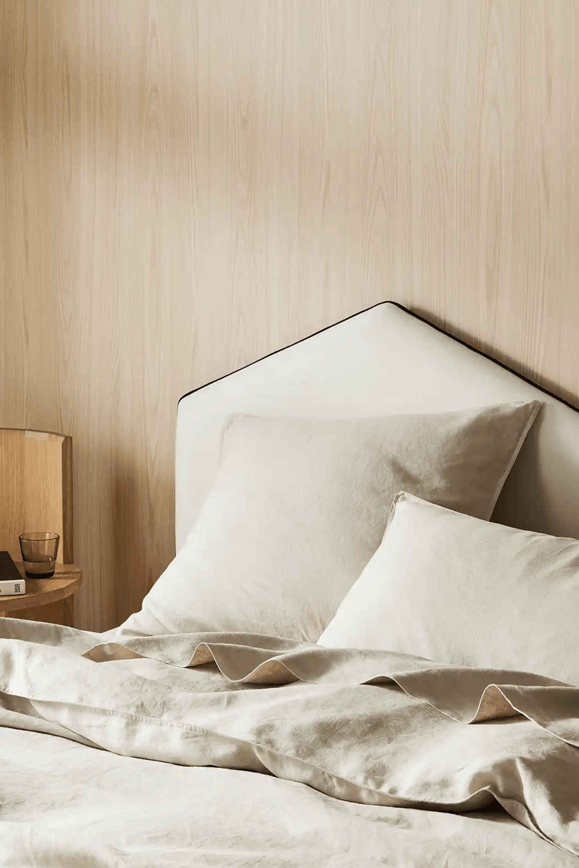 Ravello Linen Quilt Cover - Bone | Weave Home Bed Linen