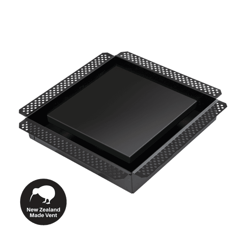 Pure Black Bathroom Fan