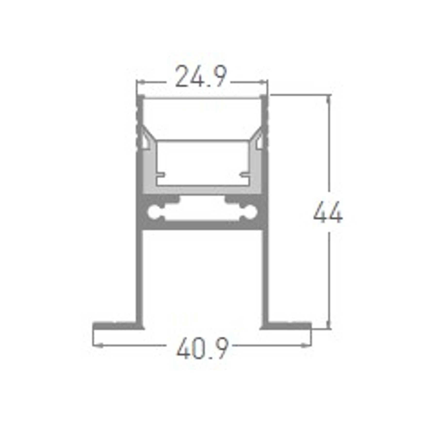Rigid In Ground Light 15W Winged
