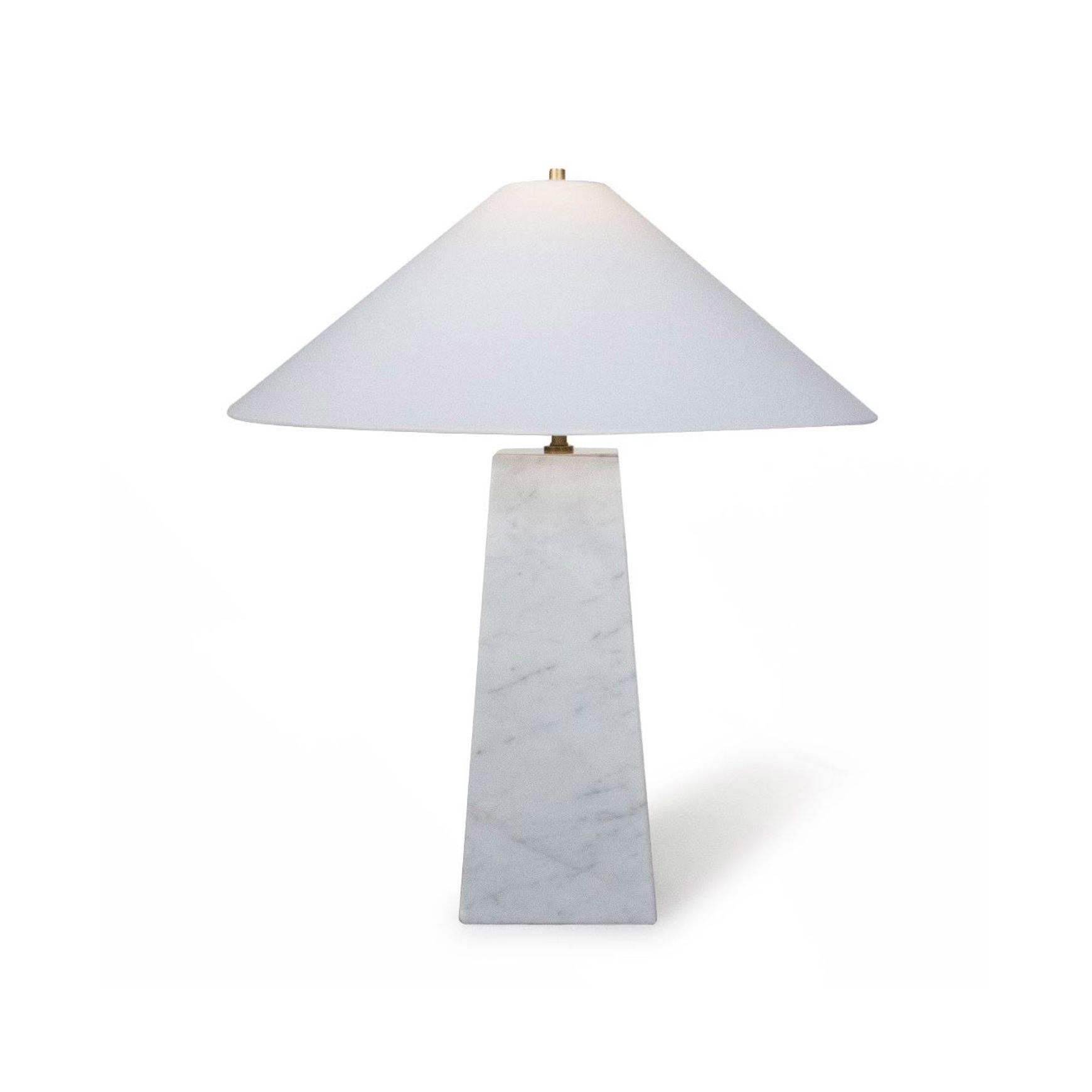 Riviera Table Lamp - Carrara Marble