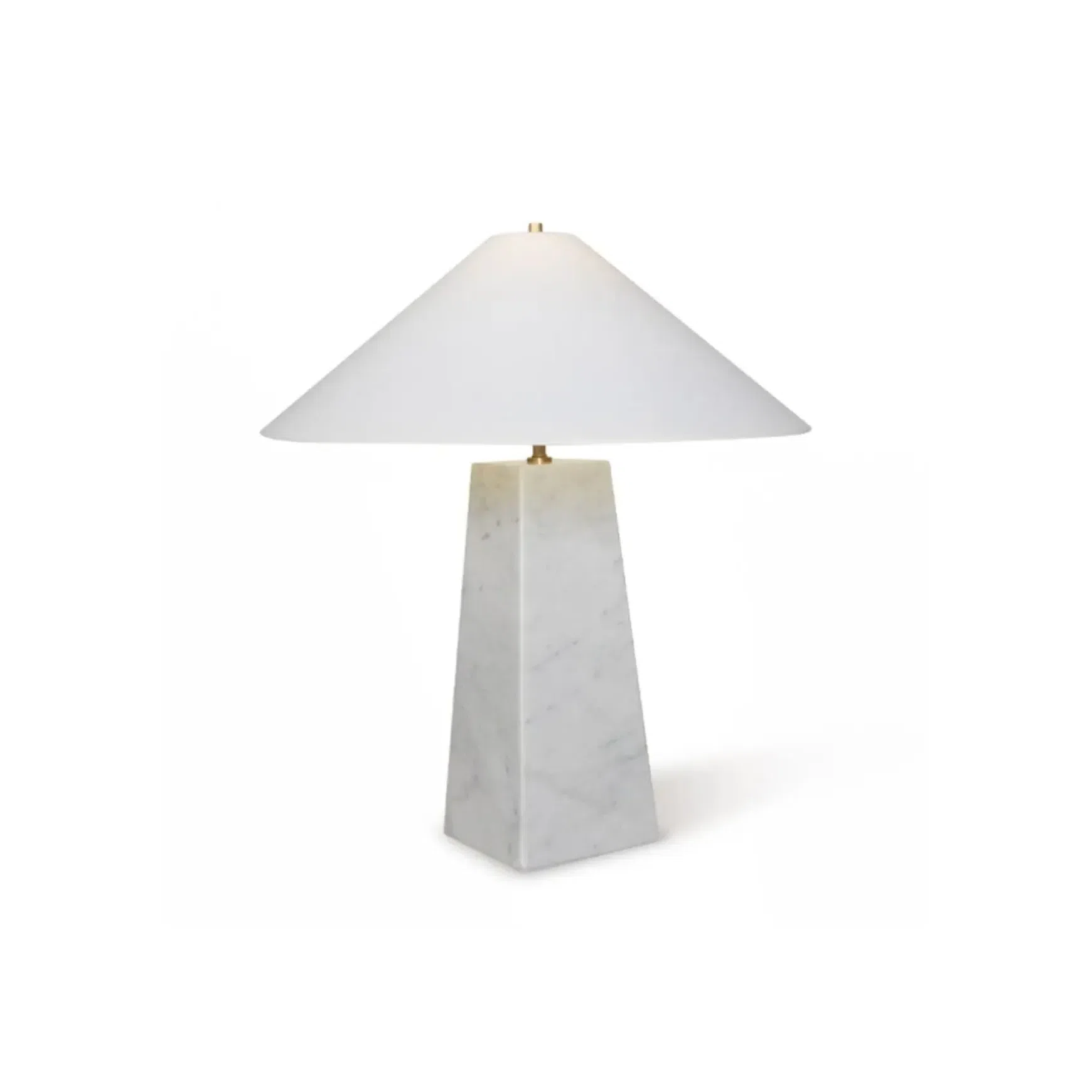 Riviera Table Lamp - Carrara Marble