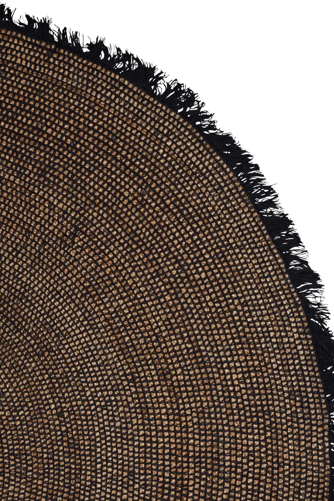 Tribe Home Reef Rug - Black | Round