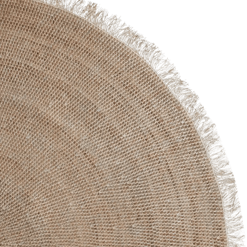 Tribe Home Reef Rug - White | Round