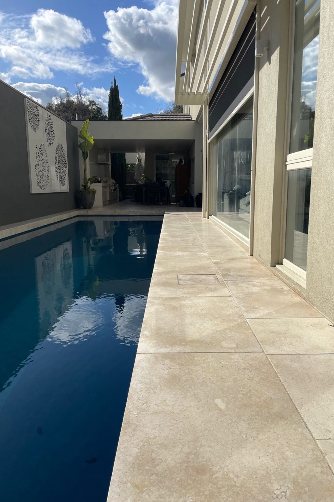 Savana Light Brushed Limestone Tiles