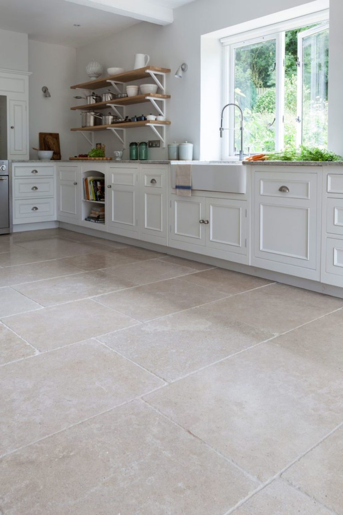 Savana Light Brushed Limestone Tiles