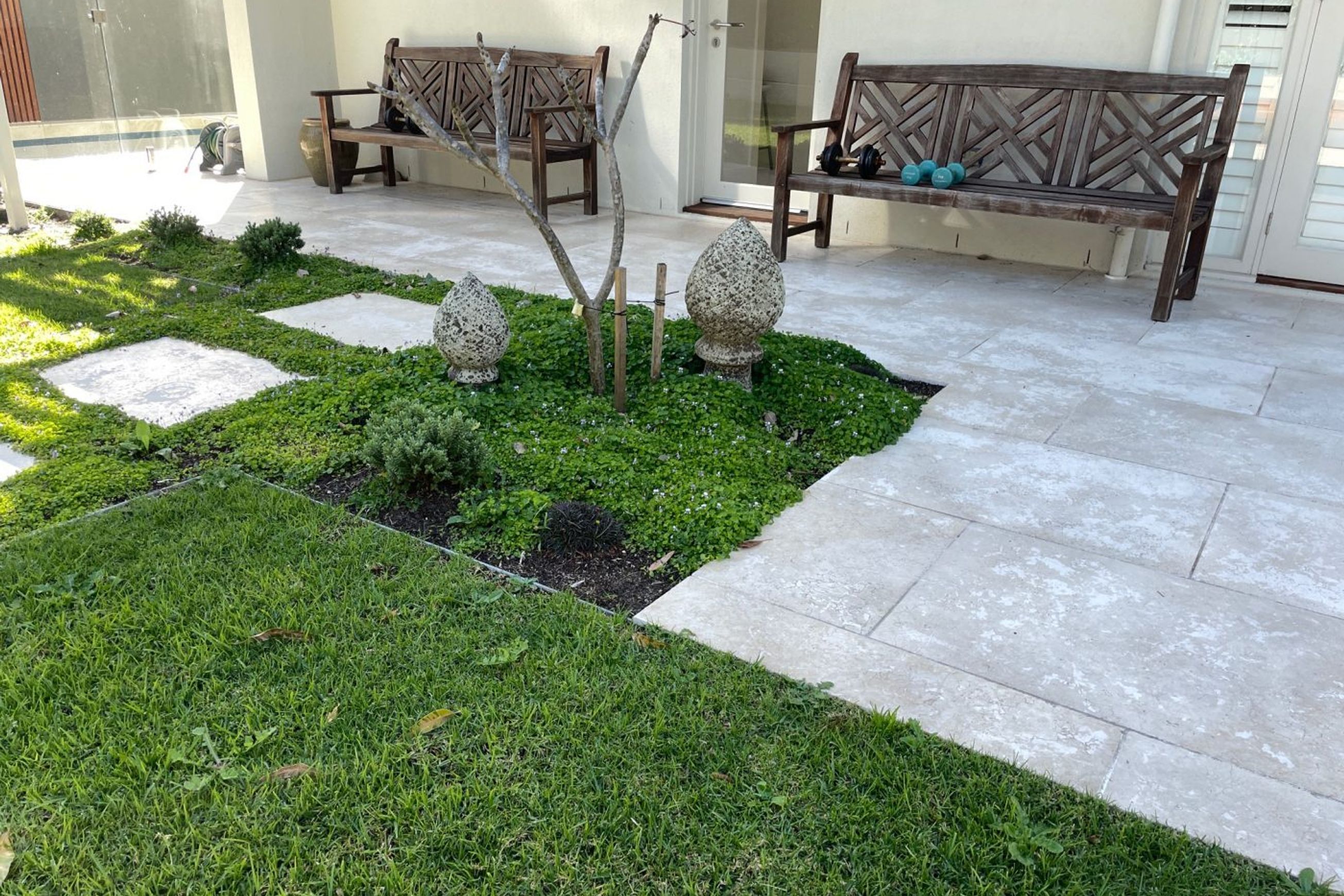 Savana Light Brushed Limestone Tiles