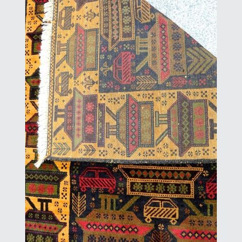 Balouch Herat Rug 260x110cm