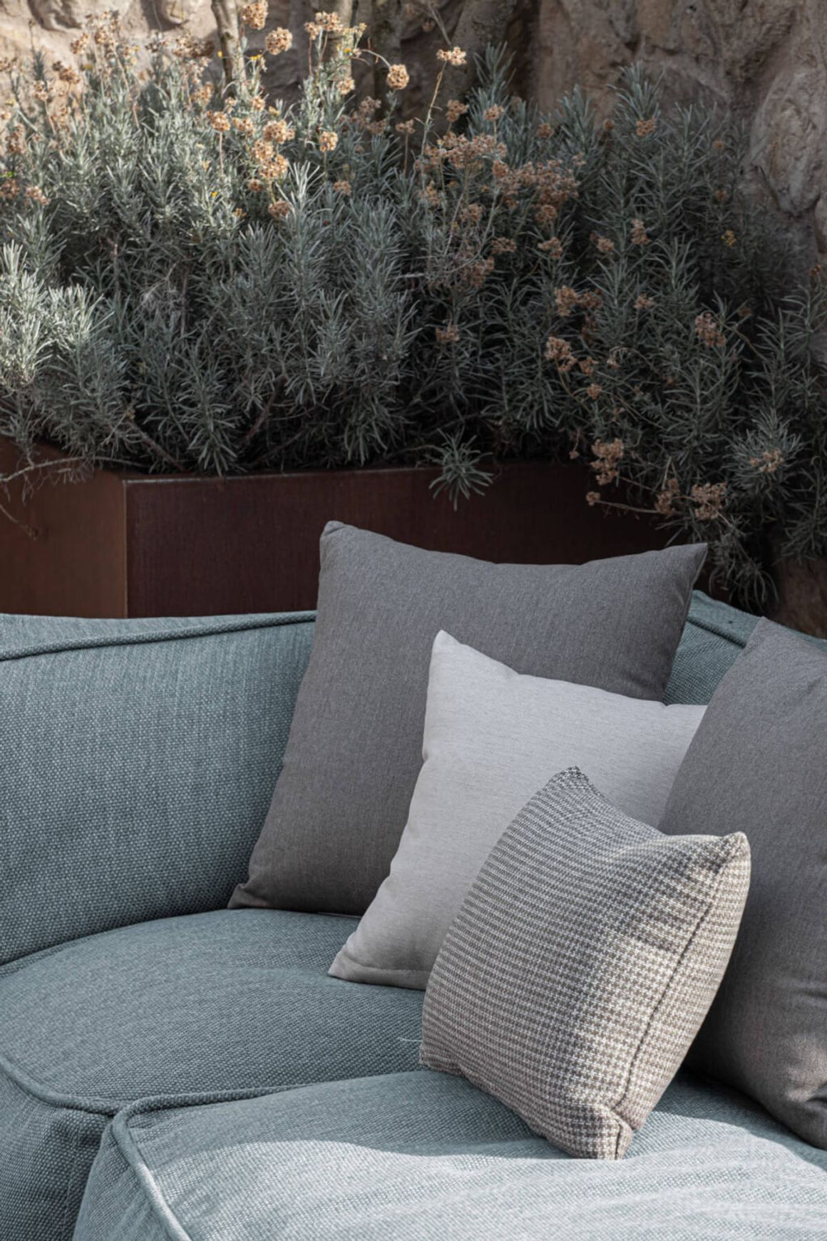 Soft Outdoor Sofa Module 2P by Atmosphera