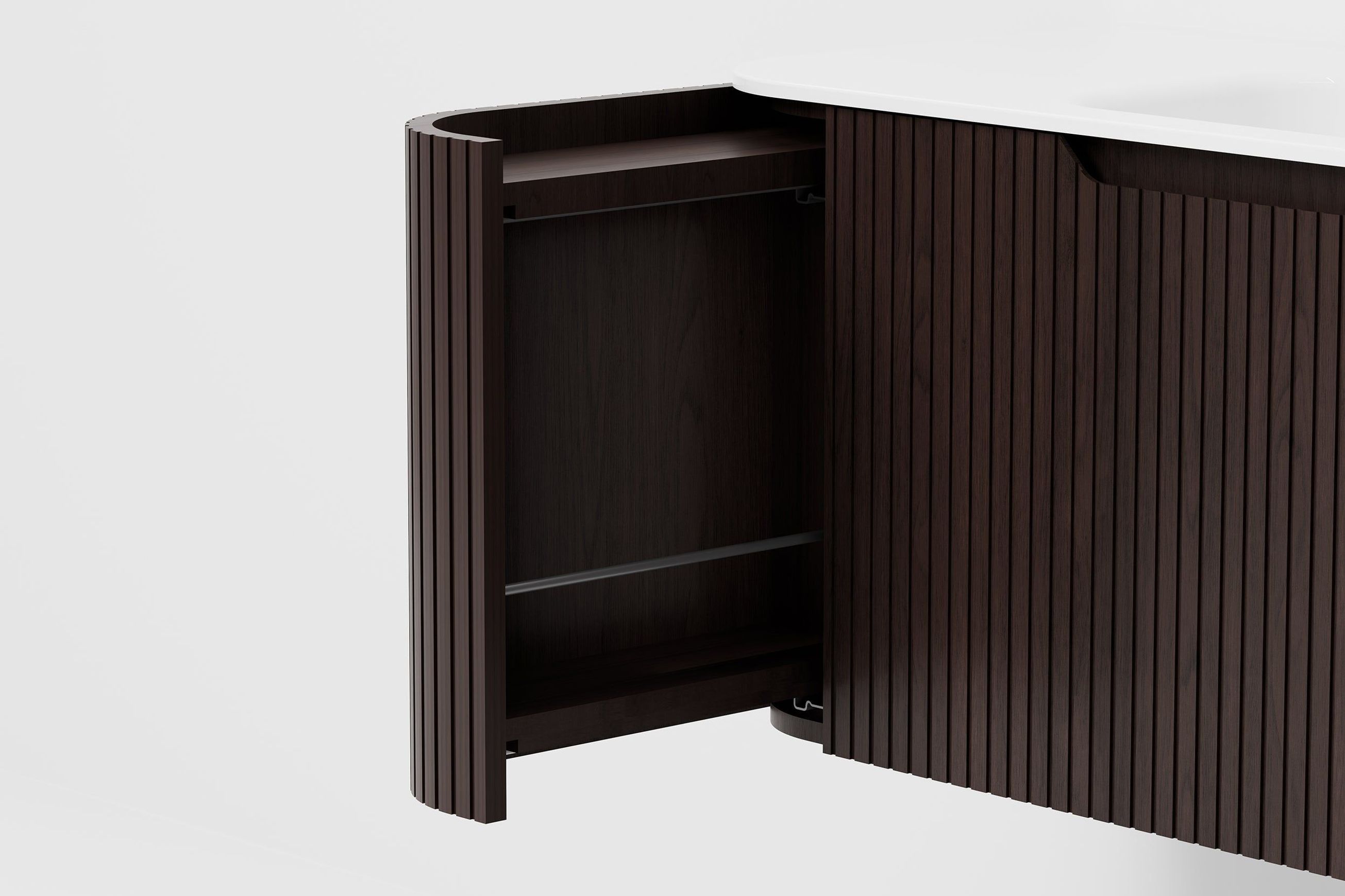 Sora 1800 Vanity | Slab Top
