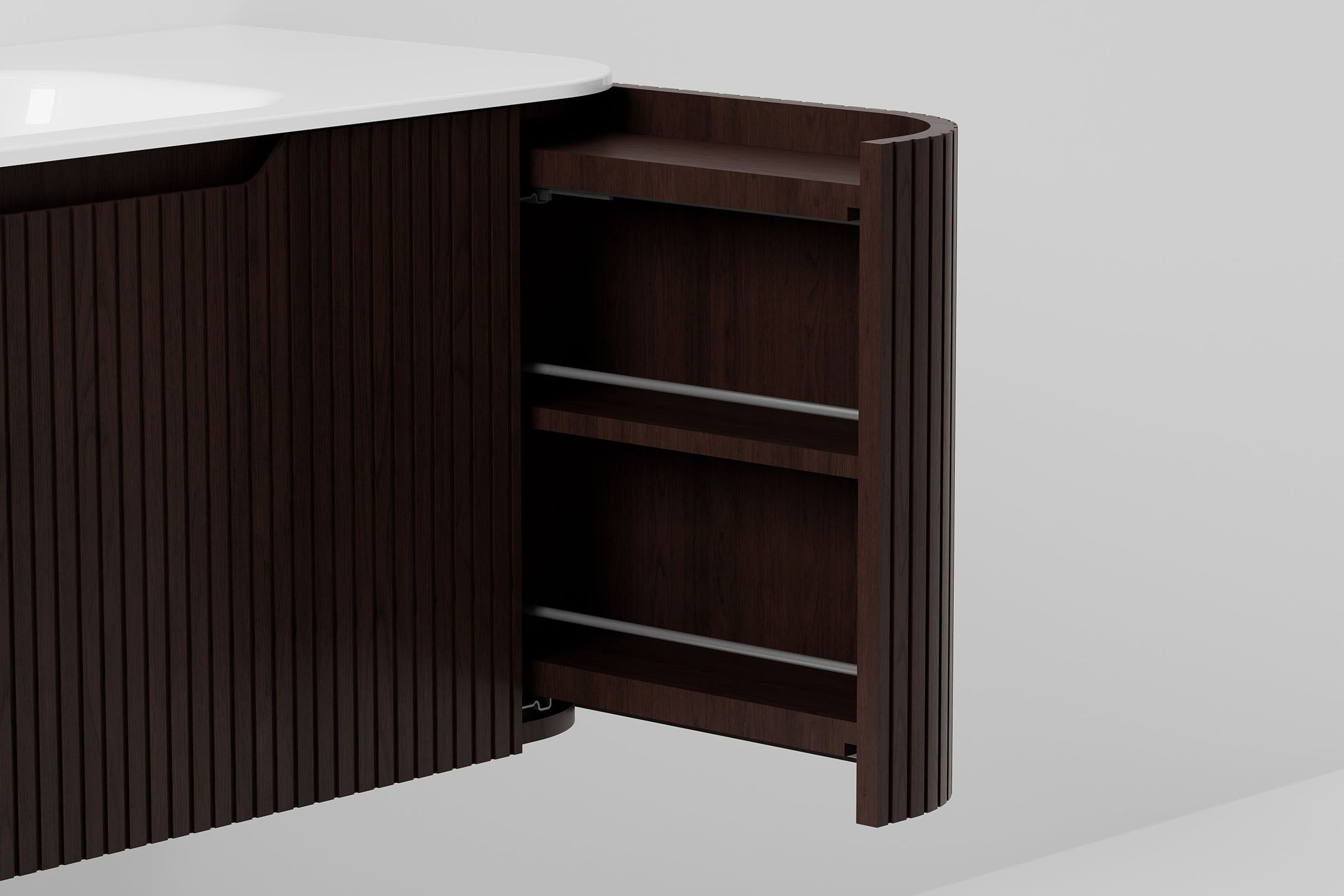 Sora 1800 Vanity | Slab Top
