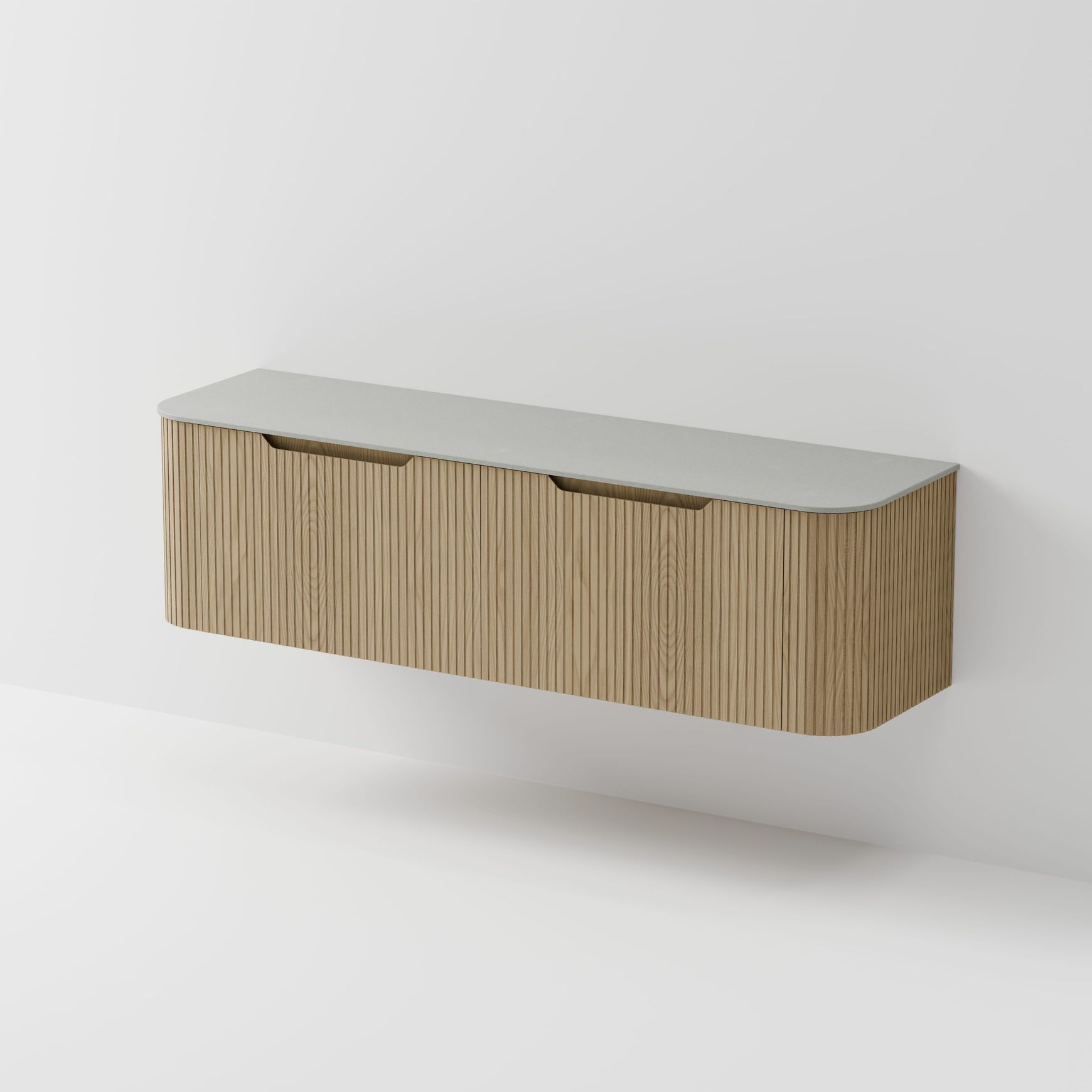 Sora 1800 Vanity | Slab Top
