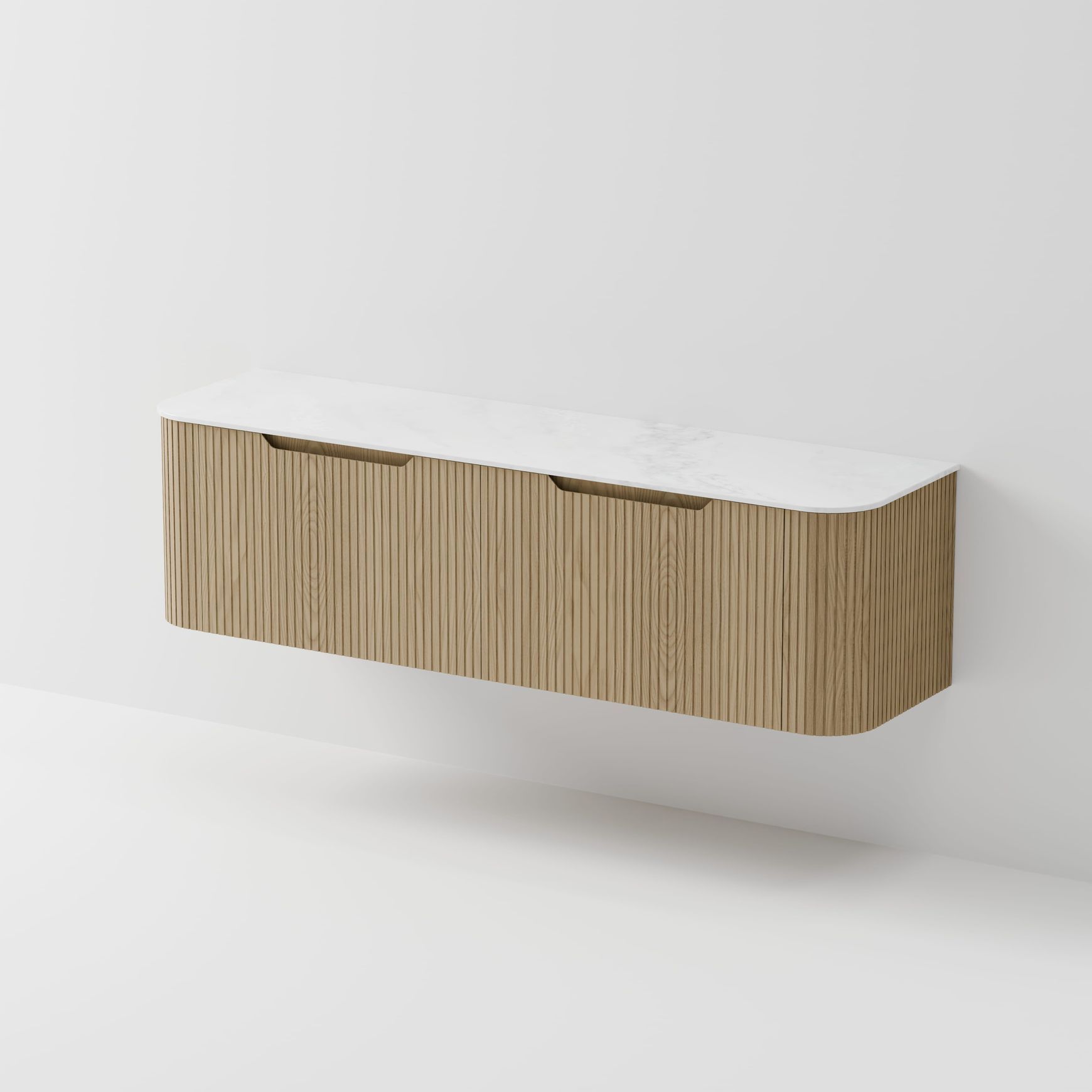 Sora 1800 Vanity | Slab Top