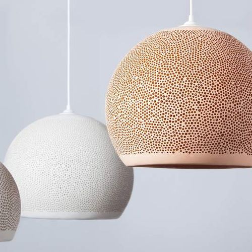 Sponge Up Clay Pendant