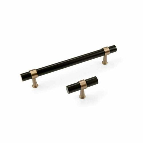 Byron Bay Black and Brass Pull Handles