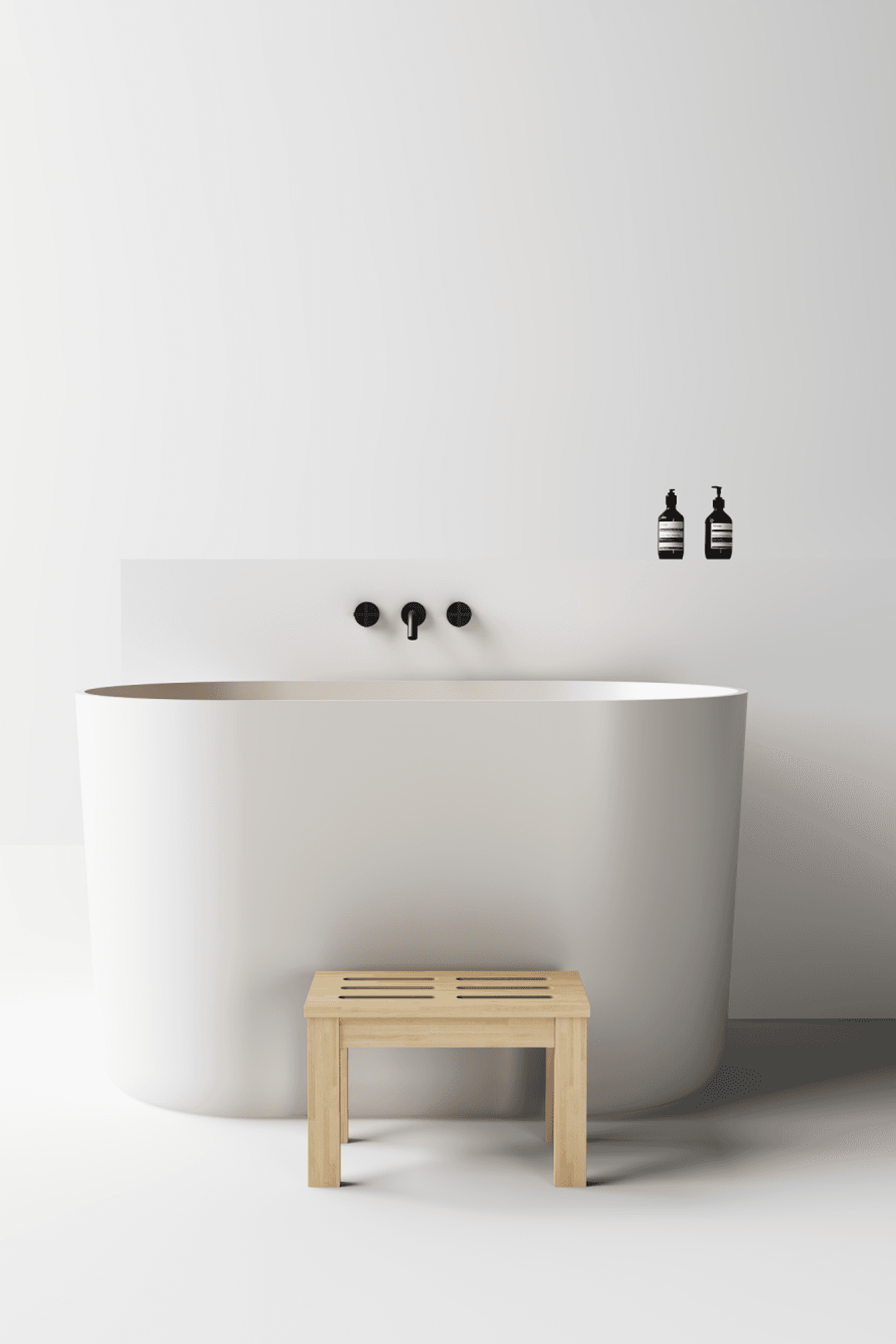 Toka Lite Seren - Japanese Stone Bath - 1300mm - ST93